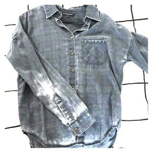 Brandy Melville Distressed Flannel